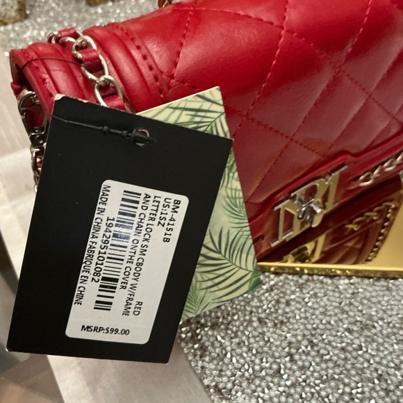 Brand New Beautiful Red Bagley Mischa Bag - Picture 13 of 14